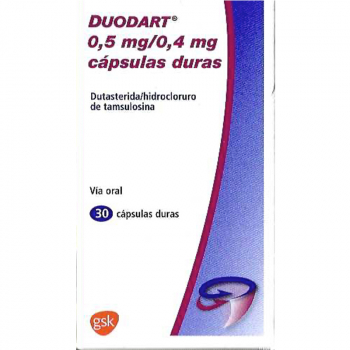 DUODART 0,5 mg / 0,4 mg