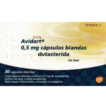 Avidart (Avodart) 0,5 mg Dutasterid