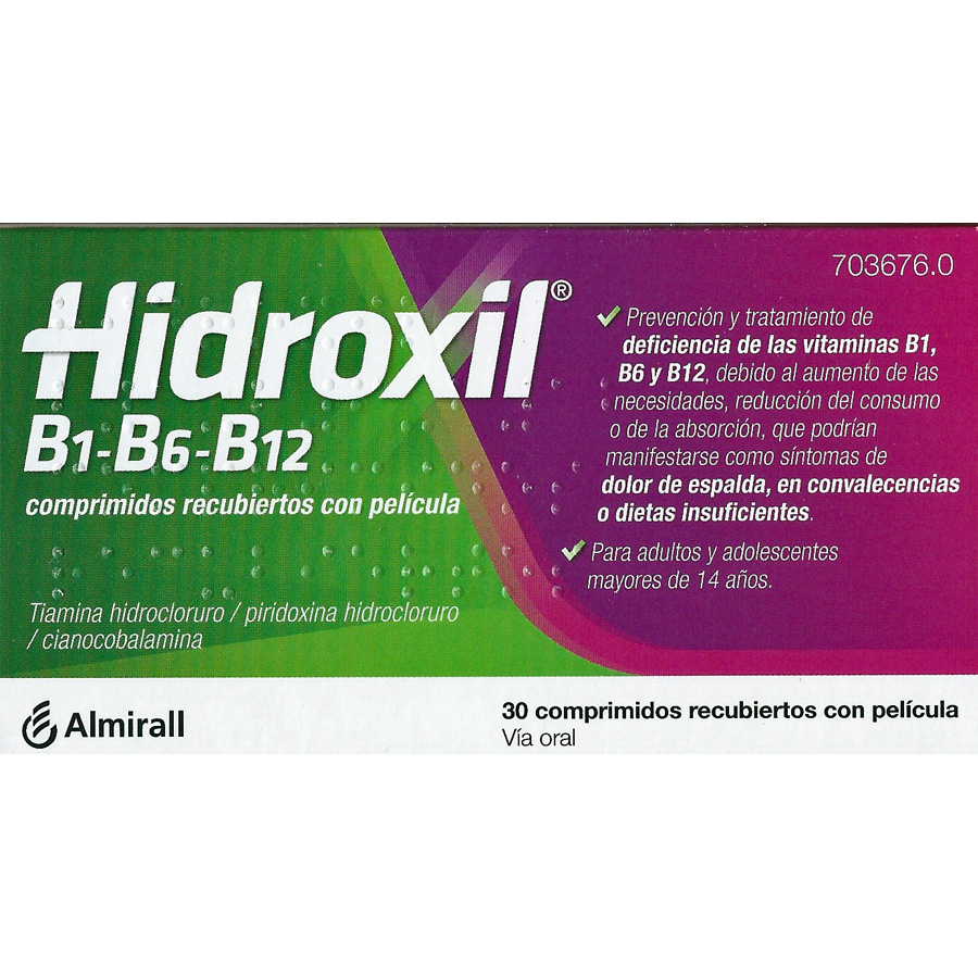 pharmaonline.tv Hidroxil B1-B6-B12 muscle, nerve and energy