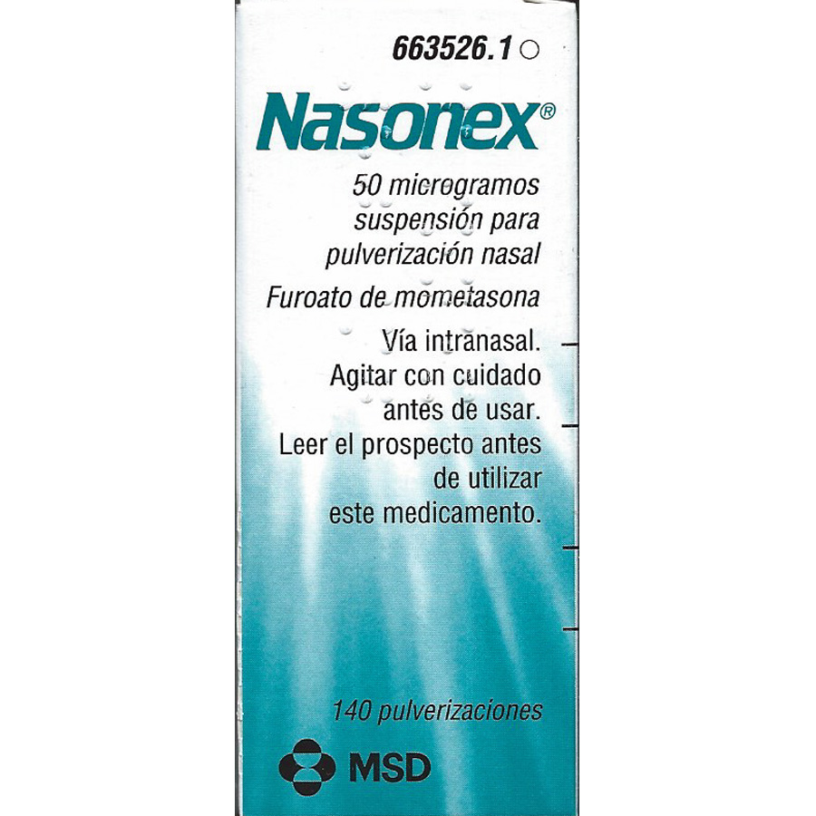 Nasenspray nasonex nebenwirkungen cortison NASONEX 140