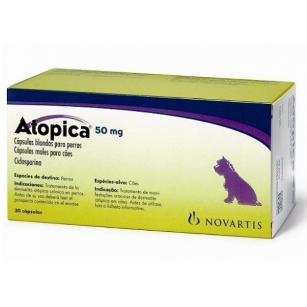 Atopica 50mg Hilfe bei allergischen Hautentzündungen