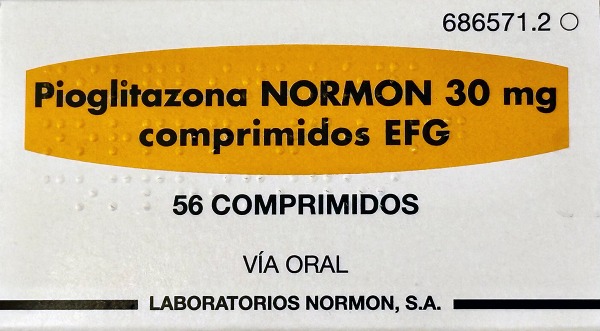 Pioglitazona 30 mg