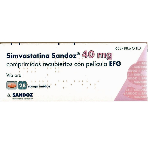 Simvastatina 40 mg